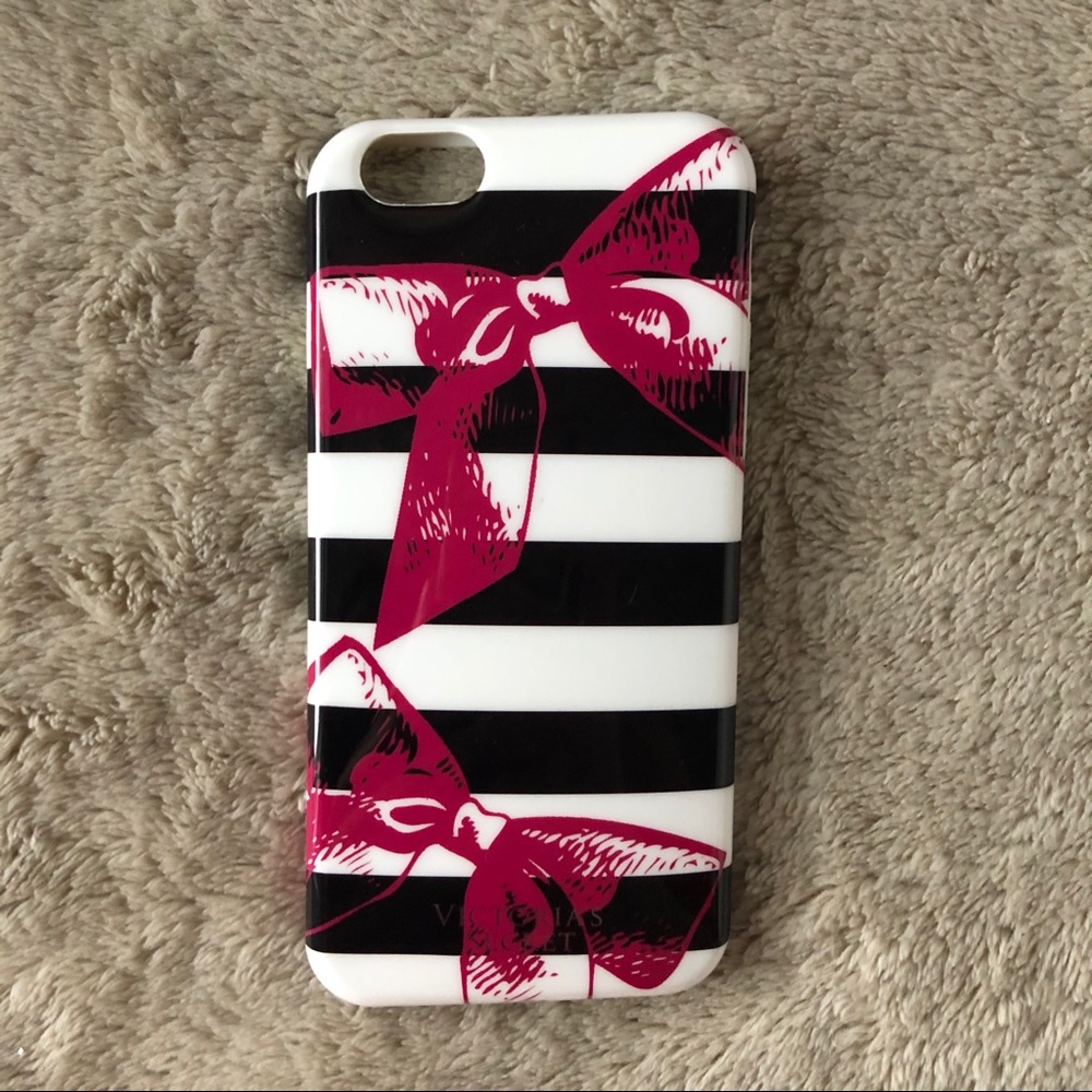 VICTORIA’S SECRET BOW AND STRIPES - IPHONE 6 CASE